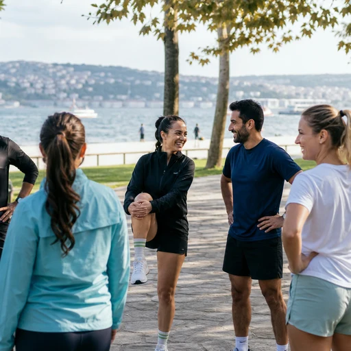 Bosphorus Sunday Runners running club logo