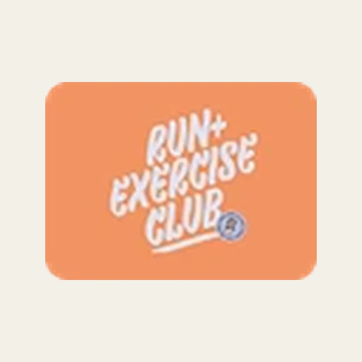 Buddy Buddy Run Exercise Club running club logo
