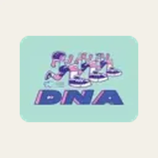 DNA running club logo