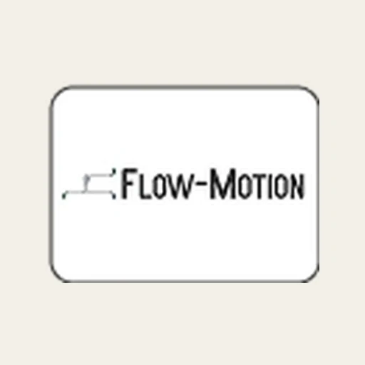 Flow-motion running club logo