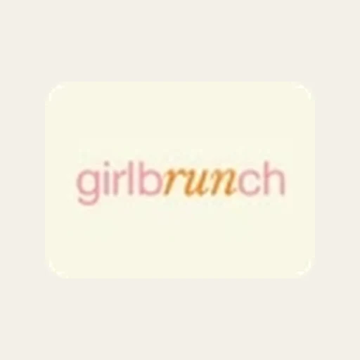 Girl Brunch Run running club logo