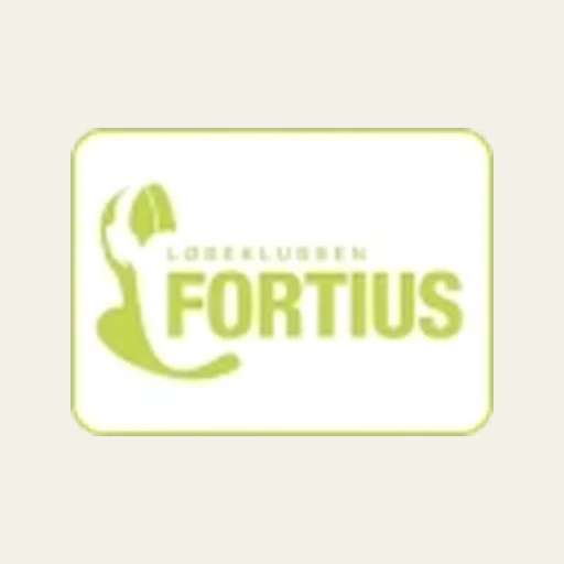 Løbeklubben Fortius running club logo
