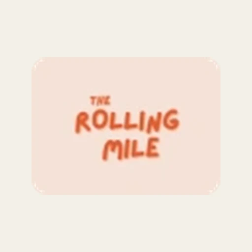 The Rolling Mile running club logo
