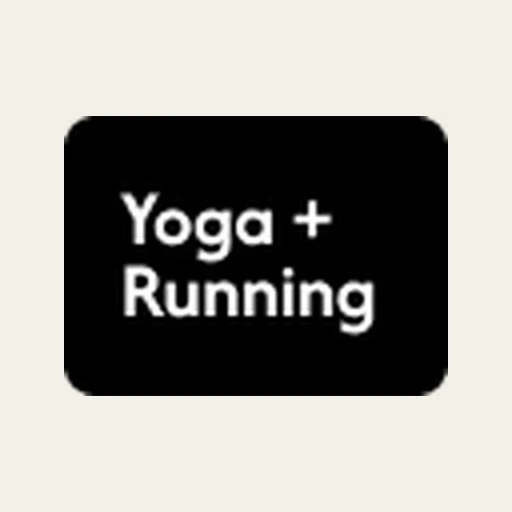 Yoga for Runners running club logo